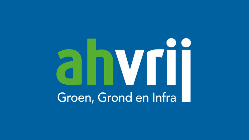 Logo van AH Vrij — Groen, Grond en Infra