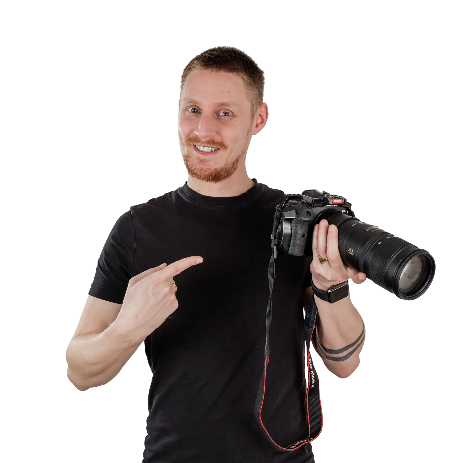 Dylan van iBrave Media met camera